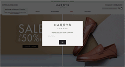 Desktop Screenshot of harrysoflondon.com